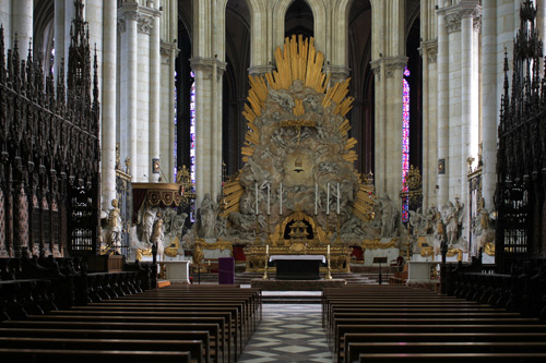 Grand autel de Notre Dame d'amiens