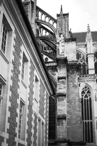 Architecture autour de Notre-Dame : contraste architectural